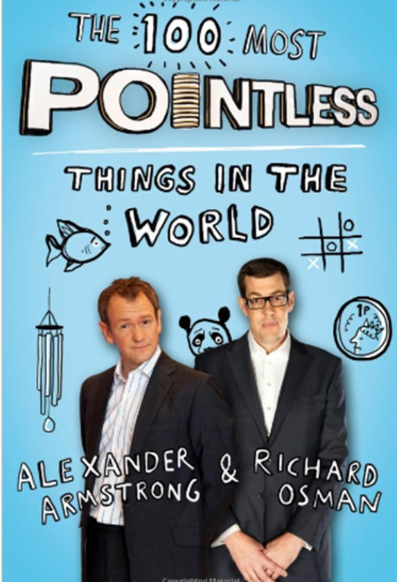Паперова книга «The 100 Most Pointless Things in the World», автор Армстронг Александ - фото №1