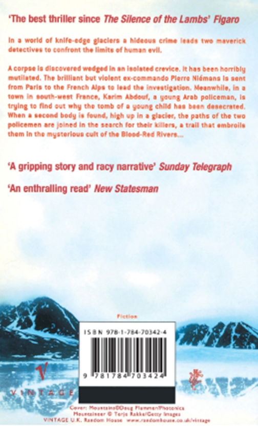 Бумажная книга «Blood Red Rivers», автор Жан-Кристоф Гранже - фото №1