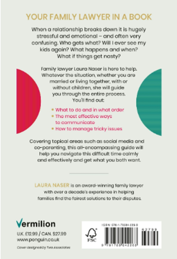 Паперова книга «The Family Lawyer’s Guide to Separation and Divorce», автор Лаура Насер - фото №1