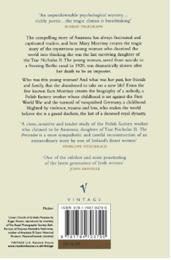 Паперова книга «The Pretender», автор Мері Морріссі - фото №1