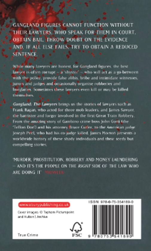 Паперова книга «Gangland: The Lawyers», автор Джеймс Мортон - фото №1