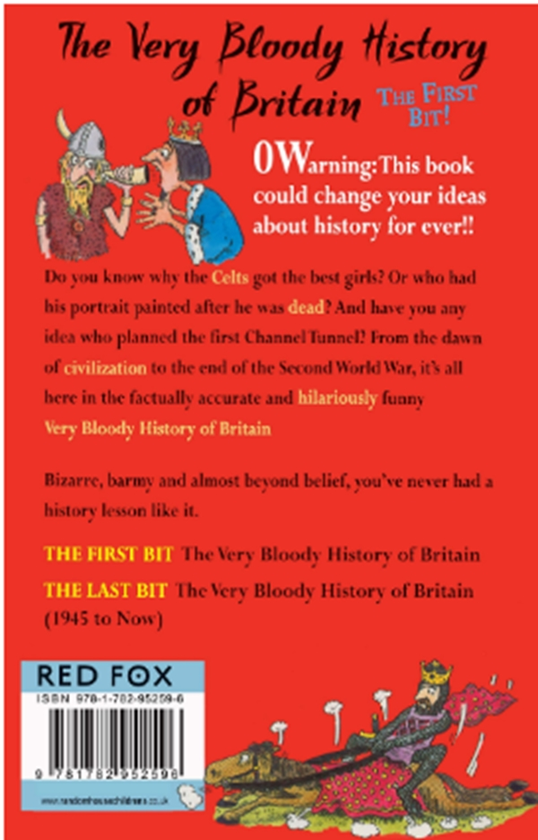 Паперова книга «The Very Bloody History Of Britain», автор Джон Фарман - фото №1