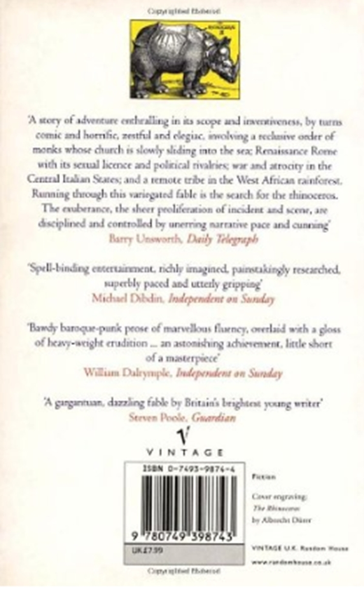 Бумажная книга «The Pope's Rhinoceros», автор Лоуренс Норфолк - фото №1
