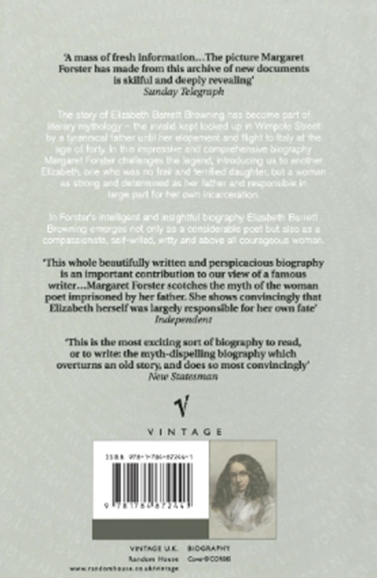 Бумажная книга «Elizabeth Barrett Browning», автор Маргарет Форстер - фото №1
