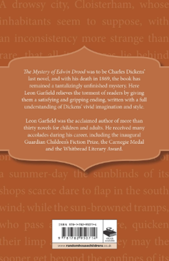Бумажная книга «The Mystery of Edwin Drood», авторов Чарльз Диккенс, Леон Гарфилд - фото №1