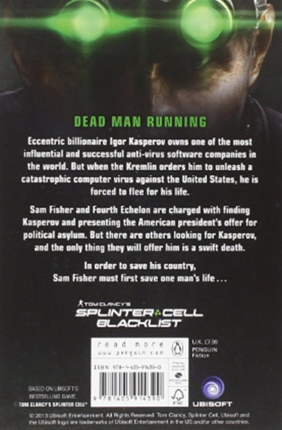 Паперова книга « Tom Clancy's Splinter Cell: Blacklist Aftermath», автор Пітер Телеп - фото №1