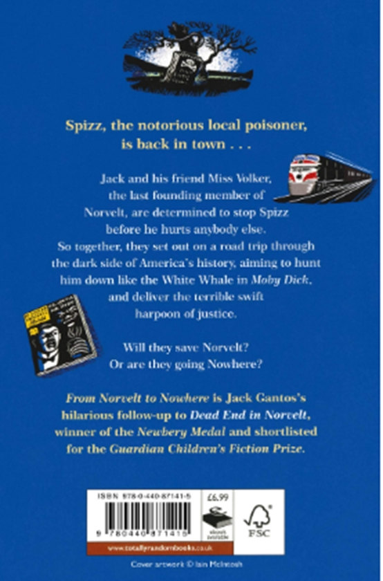 Бумажная книга «From Norvelt to Nowhere», автор Джек Гантос - фото №1
