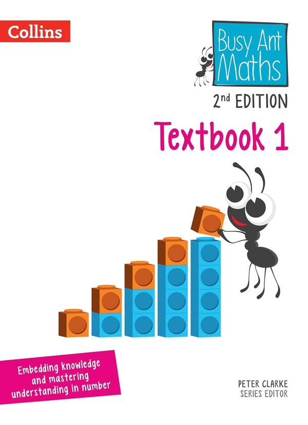 Бумажная книга «Textbook 1. Busy Ant Maths», автор Питер Кларк - фото №1