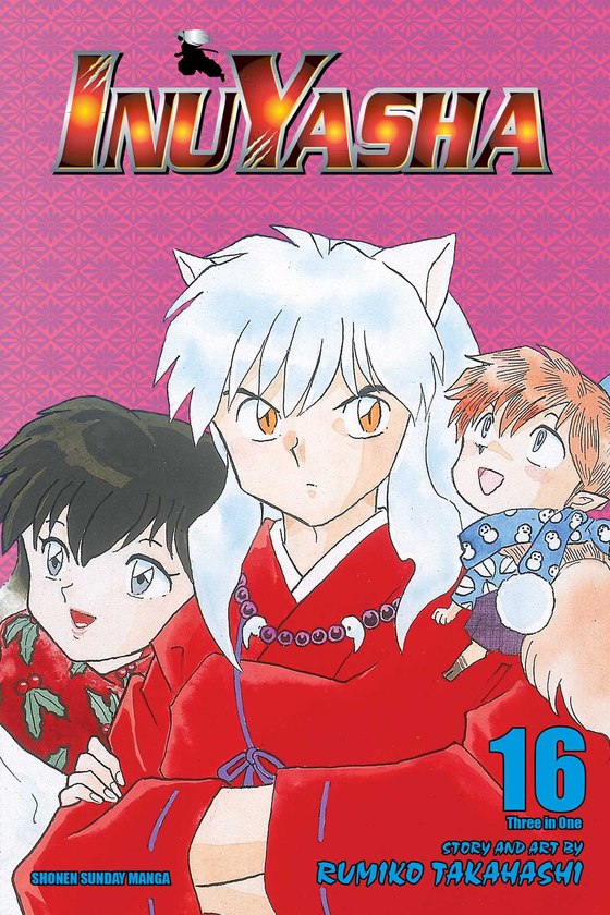 Бумажная книга «Inuyasha. 3-in-1 Edition. Volume 16», автор Румико Такахаши - фото №1