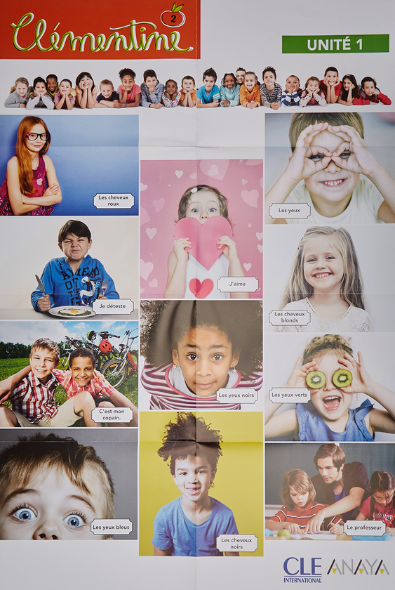 [object Object] «Pack de 6 Posters Clémentine. Niveau 2» - фото №1