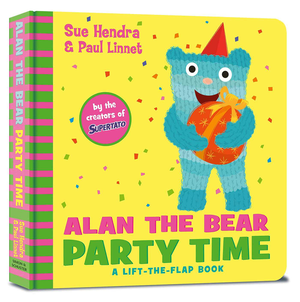 Паперова книга «Alan the Bear Party Time», авторів Сью Хендра, Пол Ліннет - фото №1