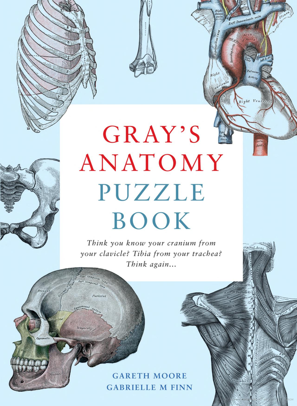 Бумажная книга «Gray's Anatomy Puzzle Book», авторов Гарет Мур, Габриэль М. Финн - фото №1