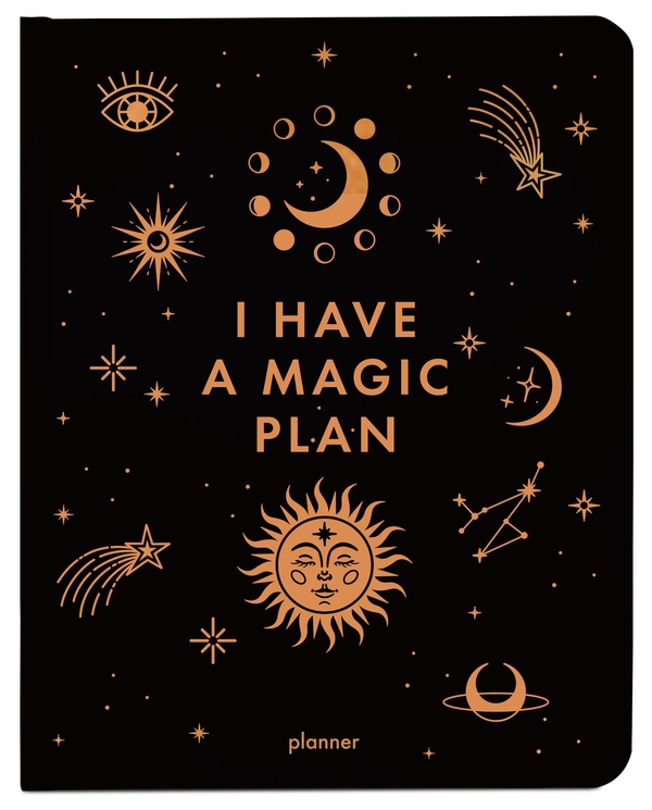 «Планер ORNER «I HAVE A MAGIC PLAN» чорний, 144 ст. (orner-1962)», бренду Orner - фото №1