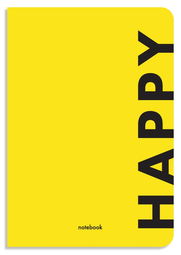 «Блокнот ORNER Happy жовтий (orner-1292)», бренда Orner - фото №1