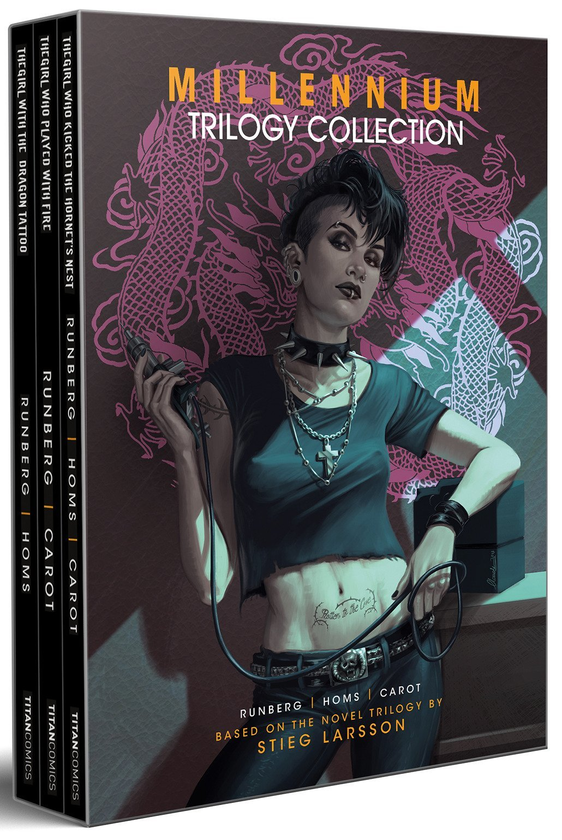 Бумажная книга «Millennium Trilogy Boxed Set», автор Сильвен Ранберг - фото №1