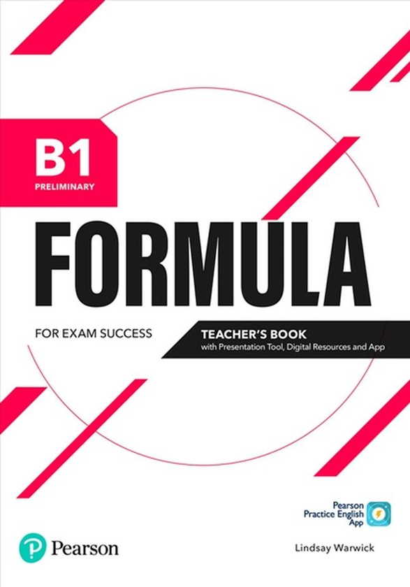 Паперова книга «Formula B1 Preliminary Teacher's Book with Presentation Tools, Digital Resources and App», автор Ліндсей Ворвік - фото №1