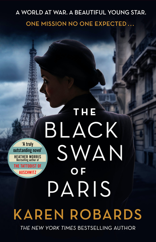 Паперова книга «The Black Swan of Paris», автор Карен Робардс - фото №1