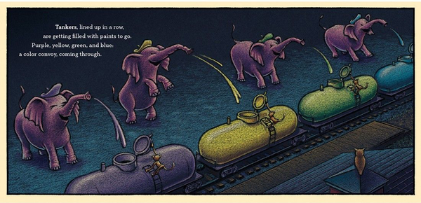 Бумажная книга «Steam Train, Dream Train», автор Шерри Даски Ринкер - фото №1