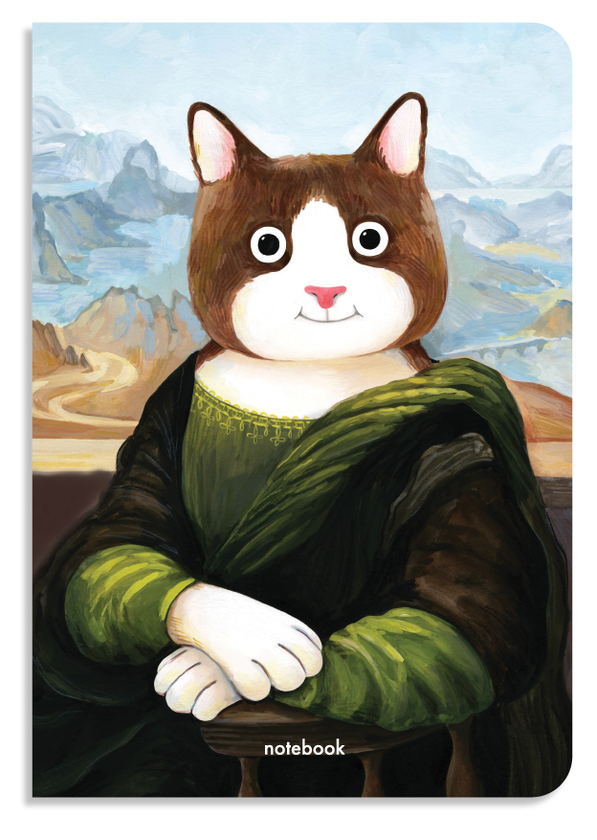  «Блокнот Orner Кото Лиза (orner-1566)», бренда Orner - фото №1