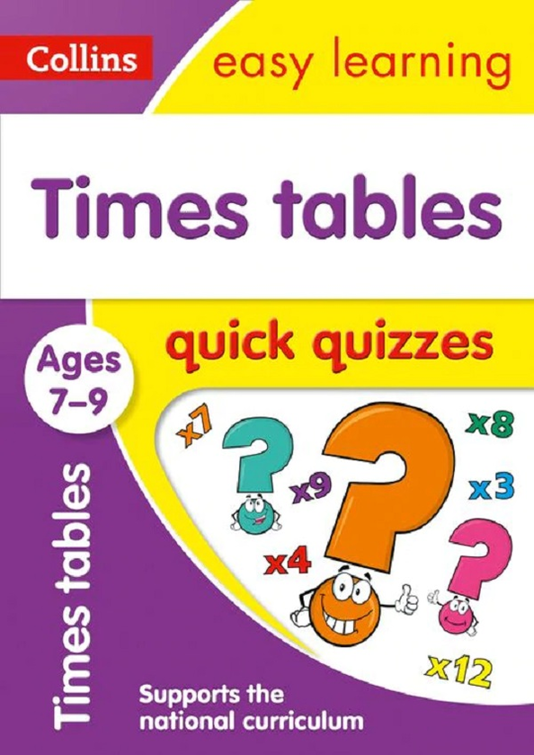 [object Object] «Times Tables Quick Quizzes Ages 7-9: Ideal for Home Learning» - фото №1