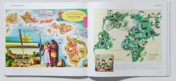 Бумажная книга «Airline Maps. A Century of Art and Design», авторов Марк Овенден, Максвелл Робертс - фото №1