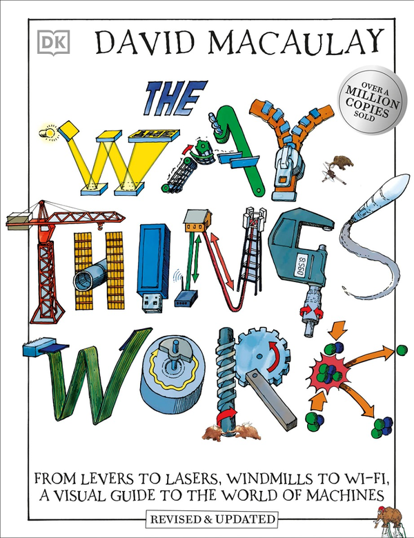 Паперова книга «The Way Things Work: From Levers to Lasers, Windmills to Wi-Fi, A Visual Guide to the World of Machines », авторів Ніл Ардла, Девід Маколей - фото №1