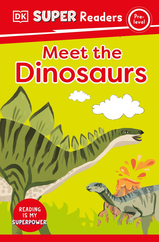 Паперова книга «Meet the Dinosaurs» - фото №1