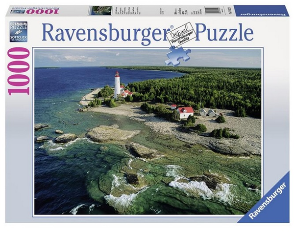 undefined «Пазл Маяк, напівострів Брус, Канада 1000 елементів Ravensburger (RSV-191529)», бренду Ravensburger - фото №1