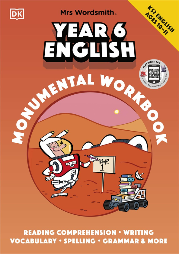 [object Object] «Year 6. English Monumental Workbook. Ages 10-11 (Key Stage 2)», автор Миссис Вордсмит - фото №1