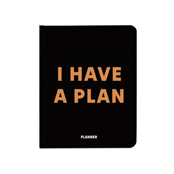  «Планер Orner I HAVE A PLAN чорний (orner-1954)», бренда Orner - фото №1