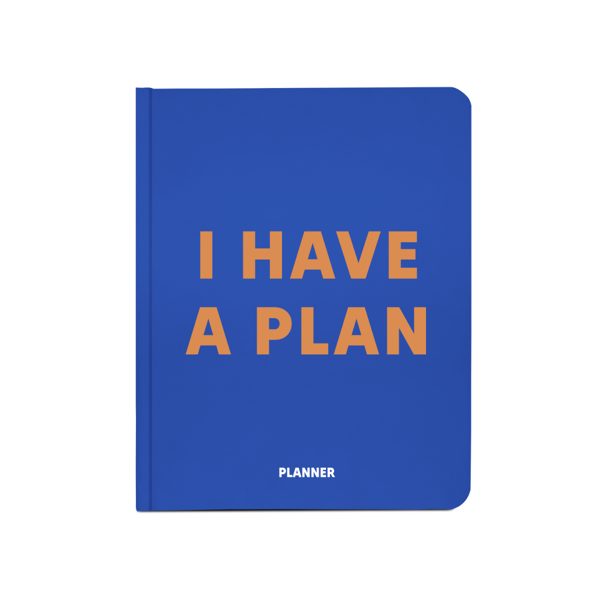  «Планер Orner I HAVE A PLAN синій (orner-1955)», бренда Orner - фото №1