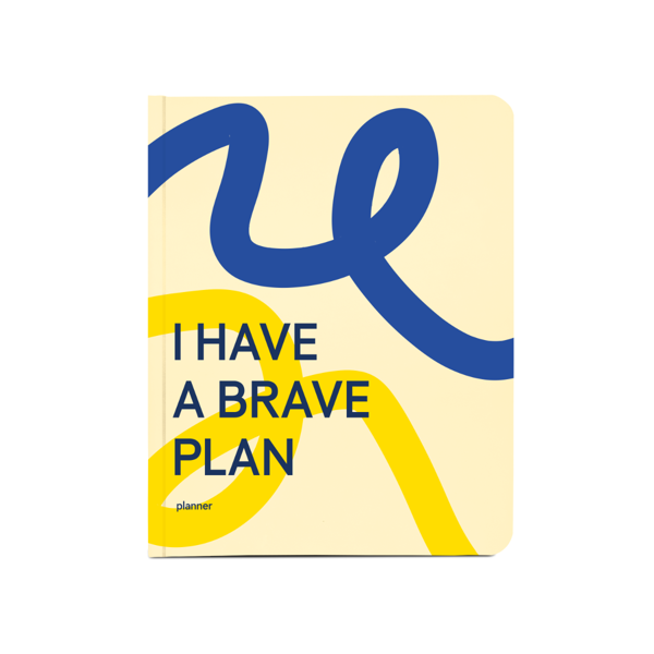  «Планер Orner I HAVE A BRAVE PLAN патріотичний (orner-1956)», бренда Orner - фото №1