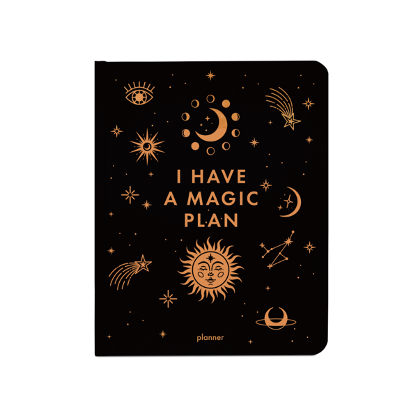  «Планер Orner I have MAGIC plan чорний (orner-1962)», бренда Orner - фото №1
