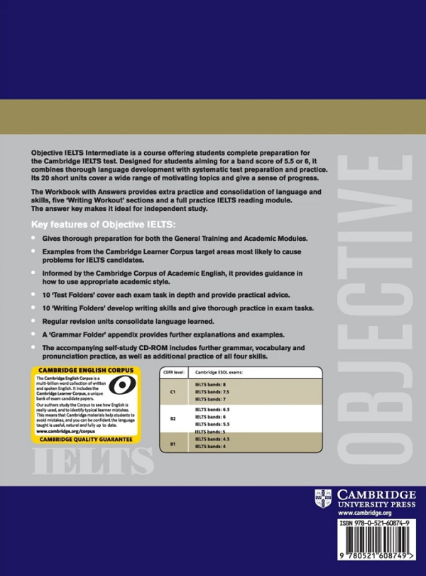 [object Object] «Objective IELTS Inter Workbook with answers», авторів Майкл Блек, Венді Шарп - фото №2 - мініатюра