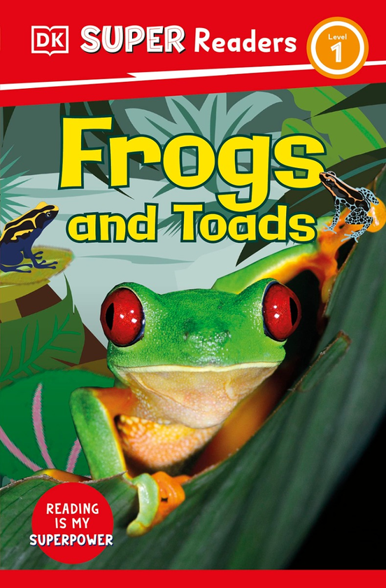 Паперова книга «Frogs and Toads» - фото №1