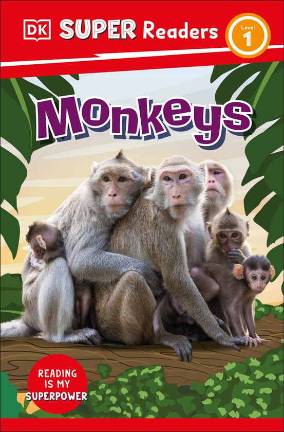 Паперова книга «Monkeys» - фото №1