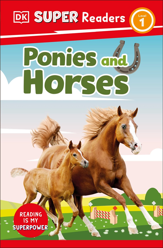 Паперова книга «Ponies and Horses» - фото №1