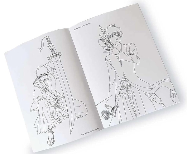 Паперова книга «Bleach. The Official Anime Coloring Book» - фото №1