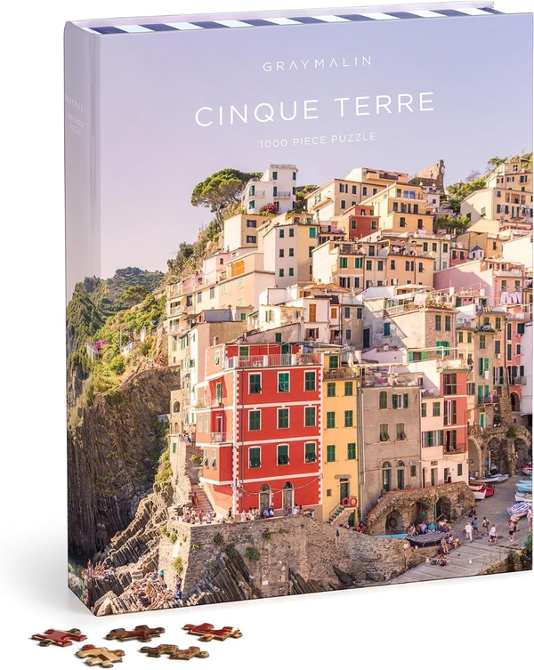  «Пазл Galison Gray Malin Cinque Terre by Gray Malin 1000 ел.», бренду Galison - фото №1