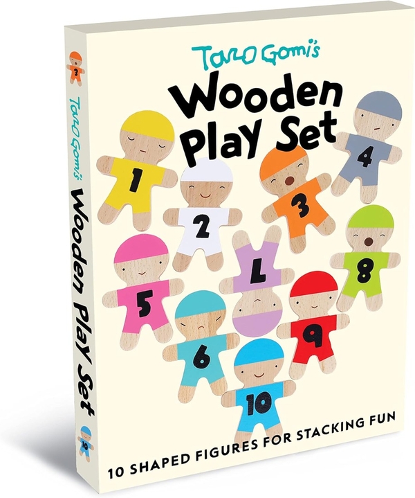 «Настільна гра Chronicle Books Taro Gomi's Wooden Play Set», бренду Chronicle Books - фото №1