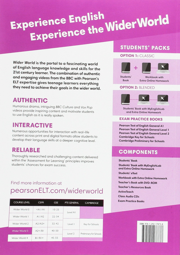 [object Object] «Wider World 3 (B1) Student's eBook (Internet Access Card) with MyEnglishLab & Extra Online Homework», авторів Сюзанна Гейнор, Каролін Барраклоу - фото №2 - мініатюра
