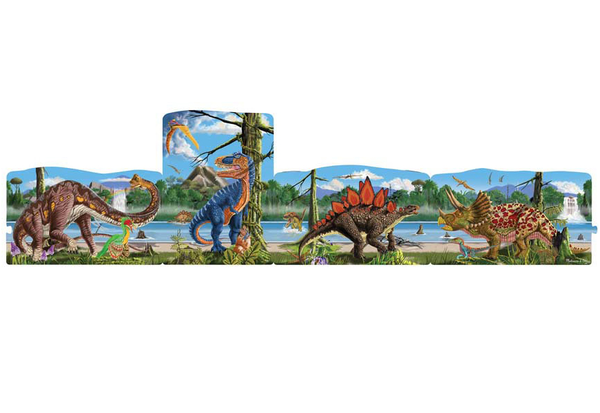  «Напольный пазл Melissa&Doug Динозавры 4 в 1 (MD8914)», бренда Melissa & Doug - фото №1