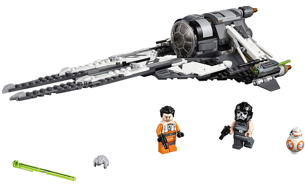 «Конструктор LEGO Star Wars Перехоплювач СІД Чорного аса 396 деталей (75242)», бренду LEGO - фото №1