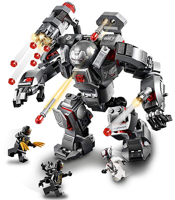  «Конструктор LEGO Super Heroes Marvel Воитель 362 детали (76124)», бренда LEGO - фото №1