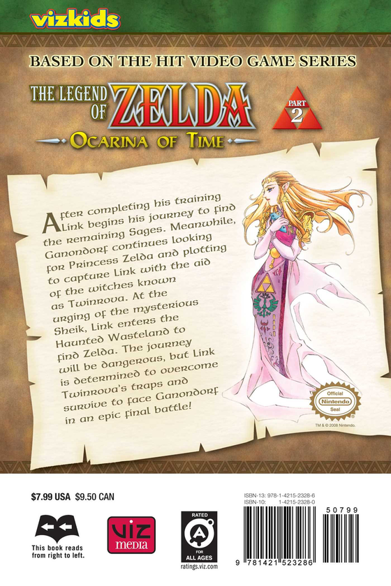 Бумажная книга «The Legend of Zelda. Volume 2», автор Акира Химекава - фото №1