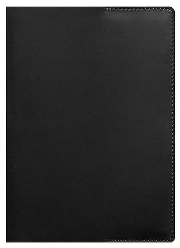 «Обложка для блокнота BlankNote 6.0 Черная Crazy Horse (BN-SB-6-g-kr-mini)», бренда BlankNote - фото №1