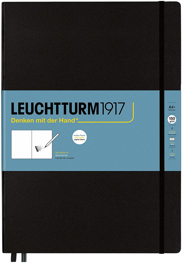 «Скетчбук Leuchtturm1917 Master Черный (362354)», бренда Leuchtturm1917 - фото №1