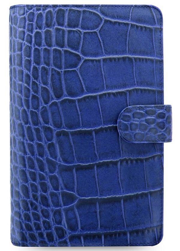  «Органайзер Filofax Classic Croc Compact Indigo (20-026007)», бренда Filofax - фото №1