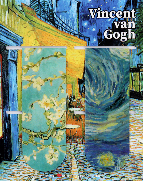 «Набор магнитных закладок для книг Bookmarks Vincent van Gogh №1 2 шт», бренда Bookmarks - фото №1
