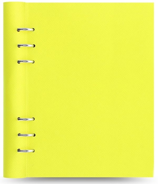  «Органайзер Filofax Clipbook A5 Saffiano Fluoro Yellow (145009)», бренда Filofax - фото №1